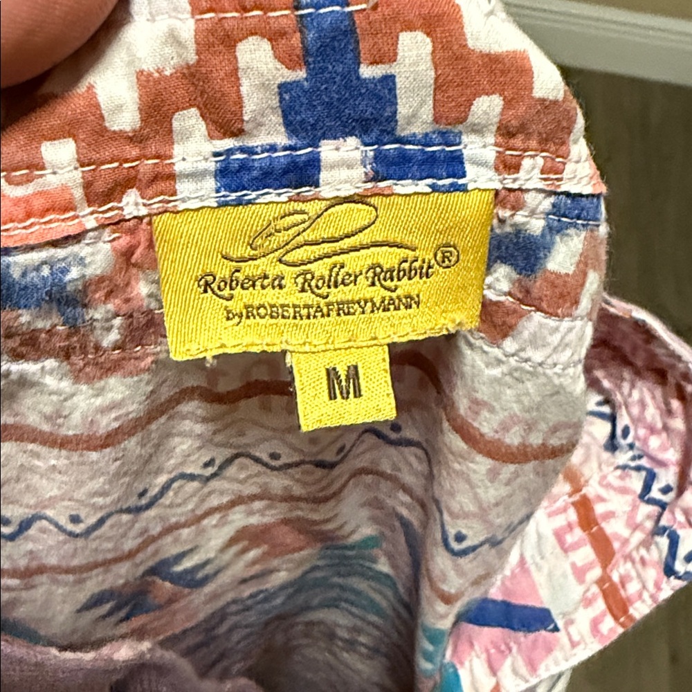 Roberta Roller Rabbit Multicolor Patterned Shirt - Picture 2 of 2